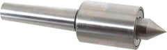 Riten - MT3 Taper Shank, 1-3/4" Head Diam 4,600 Lb Capacity Live Center - 5,000 Max RPM, 2-3/8" Head Length, 7/8" Point Diam, 1-1/8" Point Len, 920 Lb Max Workpc, Standard Point - Caliber Tooling