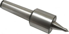 Riten - MT5 Taper Shank, 2-7/8" Head Diam 9,000 Lb Capacity Live Center - 5,500 Max RPM, 3-5/16" Head Length, 1/2" Point Diam, 2-1/2" Point Len, 1,100 Lb Max Workpc, 15/16" Tip Diam, Long Point - Caliber Tooling