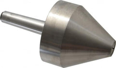 Riten - MT3 Taper Shank, 4" Head Diam 8,000 Lb Capacity Live Center - 4-9/32" Head Length, 1" Point Diam, 4.2813" Point Len, 3,800 Lb Max Workpc, Bull Nose Point - Caliber Tooling