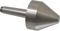 Riten - MT4 Taper Shank, 4" Head Diam 8,000 Lb Capacity Live Center - 4-9/32" Head Length, 1" Point Diam, 4.2813" Point Len, 4,800 Lb Max Workpc, Bull Nose Point - Caliber Tooling