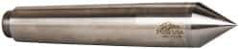 Riten - 0.938" Head Diam, Hardened Tool Steel Standard Point Half Dead Center - 3MT Morse Taper, 0.938" Point Diam, 5-1/4" OAL - Caliber Tooling