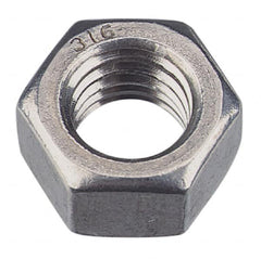 Value Collection - M33x3.50 Metric Coarse Steel Right Hand Hex Nut - 50mm Across Flats, 26mm High, Zinc-Plated Finish - Caliber Tooling