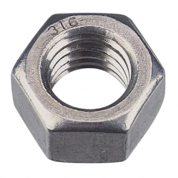 Value Collection - M36x4.00 Metric Coarse Steel Right Hand Hex Nut - 55mm Across Flats, 29mm High, Zinc-Plated Finish - Caliber Tooling