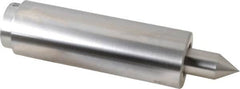 Concentric - Straight Shank, Live Center - 1,500 Max RPM, 0.686" Point Diam, 1.38" Point Len, 2,500 Lb Max Workpiece, Standard Point - Caliber Tooling