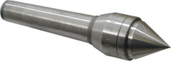 Value Collection - MT2 Taper Shank, 1.09" Head Diam Live Center - 0.945" Point Diam, 0.91" Point Len, 440 Lb Max Workpc, 4.73" OAL, Standard Point - Caliber Tooling