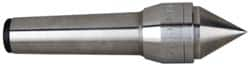 Value Collection - MT5 Taper Shank, 2.44" Head Diam Live Center - 1,763 Lb Max Workpc, Standard Point - Caliber Tooling