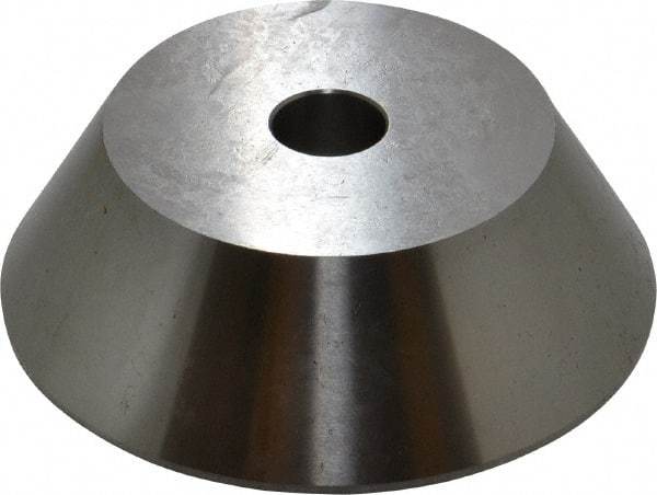 Concentric - 3.21 to 4.8" Point Diam, Hardened Tool Steel Lathe Bell Head Point - Compatible with Live Centers - Caliber Tooling