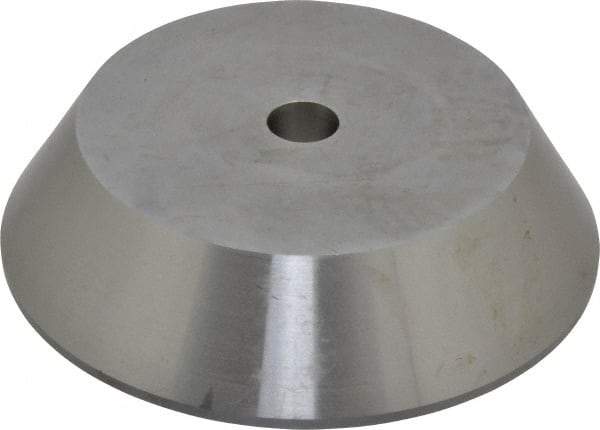 Concentric - 3.14 to 4.22" Point Diam, Hardened Tool Steel Lathe Bell Head Point - Compatible with Live Centers - Caliber Tooling