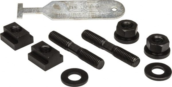 TE-CO - 9 Piece 1/2-13 Vise Mounting Kit - Caliber Tooling