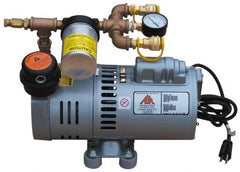 AIR Systems - Supplied Air (SAR) Compressors; Includes Filtration Panel & Hose: No ; Maximum Number of Connections: 2-Man ; Coupling Type: Hansen ; Maximum PSI: 10 ; Cubic Feet per Minute (CFM): 9.00 ; Horsepower (HP): 0.75 - Exact Industrial Supply