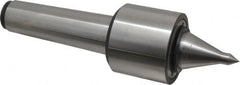 Riten - MT5 Taper Shank, 3-1/16" Head Diam 6,800 Lb Capacity Live Center - 5,000 Max RPM, 2-25/32" Head Length, 1/2" Point Diam, 2-5/8" Point Len, 1,100 Lb Max Workpc, 3/4" Long Tip, 2-1/2" Tip Diam, Long Point - Caliber Tooling