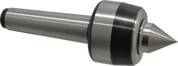 Royal Products - MT4 Taper Shank, 2.68" Head Diam 5,770 Lb Capacity Live Center - Caliber Tooling