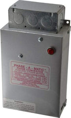 Made in USA - 1/3 to 3/4 hp Static Phase Converter - Caliber Tooling