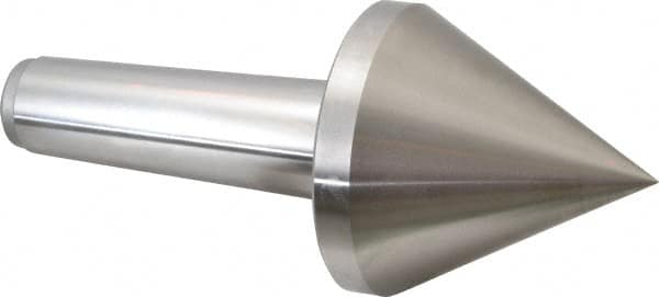 Royal Products - MT5 Taper Shank, 4-5/32" Head Diam 3,180 Lb Capacity Live Center - 4,500 Max RPM, 4-1/8" Head Length, 1-1/4" Point Diam, 4-1/8" Point Len, 630 Lb Max Workpc, 9-13/16" OAL, Pipe Nose Point - Caliber Tooling