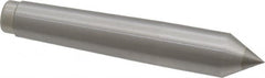 Royal Products - 0.7" Head Diam, Carbide-Tipped Steel Standard Point Solid Dead Center - 2MT Morse Taper, 0.7" Point Diam, 4-3/16" OAL - Caliber Tooling