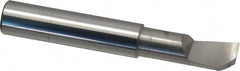 Accupro - 0.36" Min Bore Diam, 1" Max Bore Depth, 3/8 Shank Diam, Helical Boring Bar - Right Hand Cut, Solid Carbide, Bright Finish - Exact Industrial Supply