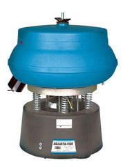 Raytech - 0.75 Cu Ft, 1/3 hp, Wet/Dry Operation Vibratory Tumbler - Adjustable Amplitude, Flow Through Drain - Caliber Tooling