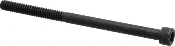 Value Collection - #10-24 UNC Hex Socket Drive, Socket Cap Screw - Alloy Steel, Black Oxide Finish, Partially Threaded, 3" Length Under Head - Caliber Tooling