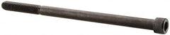 Value Collection - 5/16-18 UNC Hex Socket Drive, Socket Cap Screw - Alloy Steel, Black Oxide Finish, Partially Threaded, 5-1/2" Length Under Head - Caliber Tooling