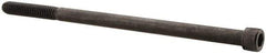 Value Collection - 5/16-18 UNC Hex Socket Drive, Socket Cap Screw - Alloy Steel, Black Oxide Finish, Partially Threaded, 6" Length Under Head - Caliber Tooling