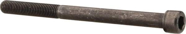 Value Collection - 5/16-24 UNF Hex Socket Drive, Socket Cap Screw - Alloy Steel, Black Oxide Finish, Partially Threaded, 4" Length Under Head - Caliber Tooling