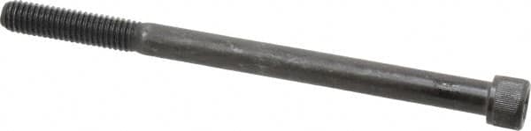 Value Collection - 3/8-16 UNC Hex Socket Drive, Socket Cap Screw - Alloy Steel, Black Oxide Finish, Partially Threaded, 5-1/2" Length Under Head - Caliber Tooling