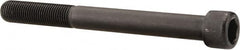 Value Collection - 3/8-24 UNF Hex Socket Drive, Socket Cap Screw - Alloy Steel, Black Oxide Finish, Partially Threaded, 3-3/4" Length Under Head - Caliber Tooling