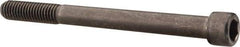 Value Collection - 7/16-14 UNC Hex Socket Drive, Socket Cap Screw - Alloy Steel, Black Oxide Finish, Partially Threaded, 5" Length Under Head - Caliber Tooling