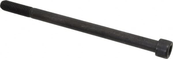 Value Collection - 1/2-13 UNC Hex Socket Drive, Socket Cap Screw - Alloy Steel, Black Oxide Finish, Partially Threaded, 7-1/2" Length Under Head - Caliber Tooling