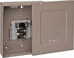 Eaton Cutler-Hammer - 8 Circuits, 120/240 VAC, 125 Amp Main, 6-1/0 AWG, Surface, Indoor Main Lug Load Center - 1 Phase, 1 NEMA Rating, 11 Inch Wide x 3.69 Inch Deep x 13 Inch High - Caliber Tooling