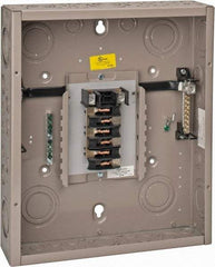 Eaton Cutler-Hammer - 12 Circuits, 120/240 VAC, 125 Amp Main, 6-2/0 AWG, Indoor Main Lug Load Center - 1 Phase, 1 NEMA Rating, 14.31 Inch Wide x 3.88 Inch Deep x 16-3/4 Inch High - Caliber Tooling