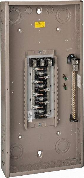 Eaton Cutler-Hammer - 24 Circuits, 208/120 VAC, 225 Amp Main, 4 AWG, Indoor Main Lug Load Center - 3 Phase, 1 NEMA Rating, 14.31 Inch Wide x 3.88 Inch Deep x 29.13 Inch High - Caliber Tooling