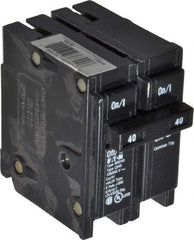 Eaton Cutler-Hammer - 40 Amp, 120/240 VAC, 2 Pole, Plug In Type BR Circuit Breaker - Thermal Magnetic Trip, 10 kA Breaking Capacity, 14-4 AWG - Caliber Tooling