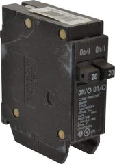 Eaton Cutler-Hammer - 20/20 Amp, 120 VAC, 2 Pole, Plug In Type BD Duplex Circuit Breaker - Thermal Magnetic Trip, 14-4 AWG - Caliber Tooling