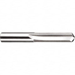 SGS - 7.5mm, 140° Point, Solid Carbide Straight Flute Drill Bit - Caliber Tooling