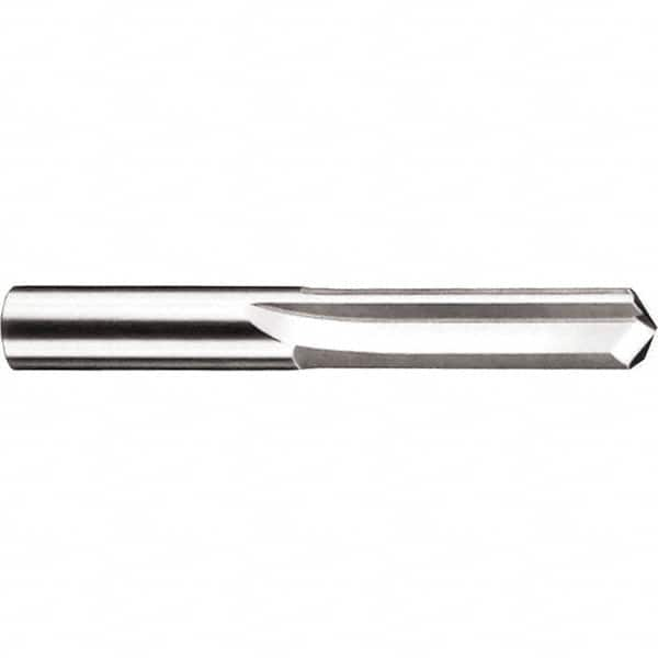 Die Drill Bit: 0.0820″ Dia, 140 °, Solid Carbide TiN Finish, 3/4″ Flute Length, 1-3/4″ OAL