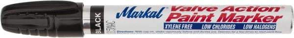 Markal - Black Permanent Marker - Felt Tip - Caliber Tooling