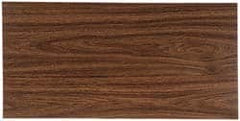 Gravotech - 24 Inch Long x 12 Inch High, Plastic Engraving Stock - Light Walnut and White - Caliber Tooling