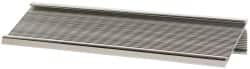 Gravotech - 8 Inch Long x 2 Inch High, Aluminum Desk Plate Holder - Silver - Caliber Tooling