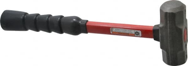 Proto - 2-1/2 Lb Head, 14" Long Sledge Hammer - Steel Head, Fiberglass Handle - Caliber Tooling