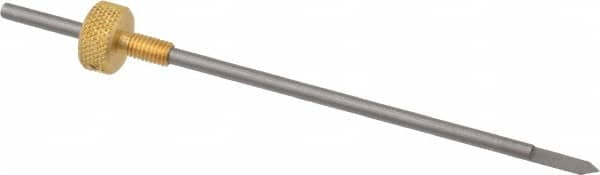 Gravotech - 1/8 Inch Shank Diameter, 0.02 Inch Tip Size, Carbide, Engraving Cutter - Use on Plastics - Caliber Tooling