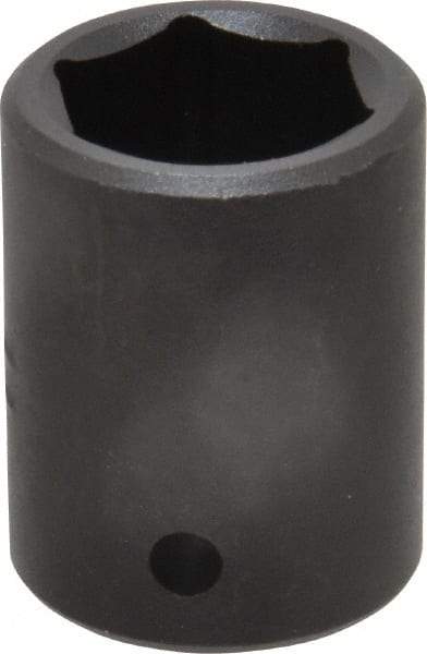 Blackhawk by Proto - 1/2" Drive 7/8" Standard Impact Socket - 6 Points, 1-5/8" OAL - Caliber Tooling