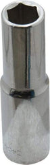 Blackhawk by Proto - 1/2", 1/2" Drive, Deep Hand Socket - 6 Points, 3-3/32" OAL, Chrome Finish - Caliber Tooling