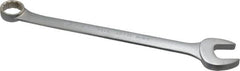 Blackhawk by Proto - 1-5/16" 12 Point Offset Combination Wrench - 15° Offset Angle, 17-1/2" OAL, Steel, Satin Finish - Caliber Tooling