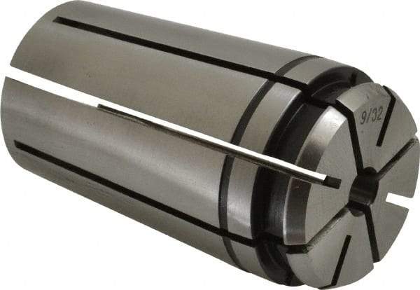 Centaur - TG/PG 100 9/32" Standard Single Angle Collet - 0.0005" TIR, 2.38" OAL, 1.38" Overall Diam - Exact Industrial Supply