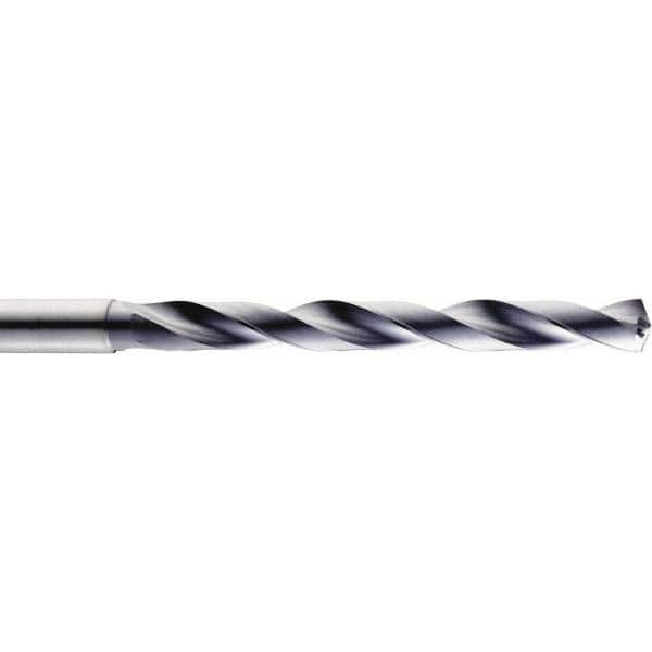 SGS - 5/8" 140° Spiral Flute Solid Carbide Taper Length Drill Bit - Caliber Tooling