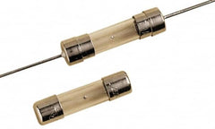 Ferraz Shawmut - 250 VAC, 2.5 Amp, Time Delay Miniature Glass Fuse - Surface Mount Mount, 20mm OAL, 5mm Diam - Caliber Tooling