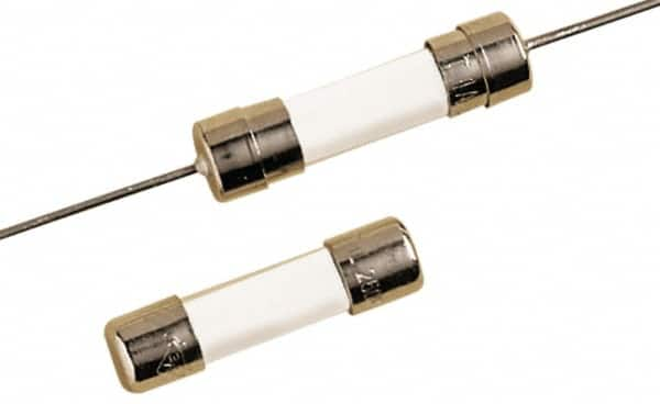 Ferraz Shawmut - 250 VAC, 2 Amp, Fast-Acting Miniature Ceramic Fuse - Surface Mount Mount, 20mm OAL, 5mm Diam - Caliber Tooling