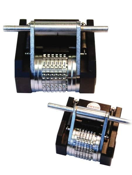 Pryor - 1/16 Inch Size, Figures Numbering Head - ANH-6 Wheel 0 to 9 - Caliber Tooling