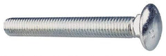 Value Collection - 5/16-18 UNC 1" Length Under Head, Standard Square Neck, Carriage Bolt - Grade 2 Steel, Zinc-Plated Finish - Caliber Tooling